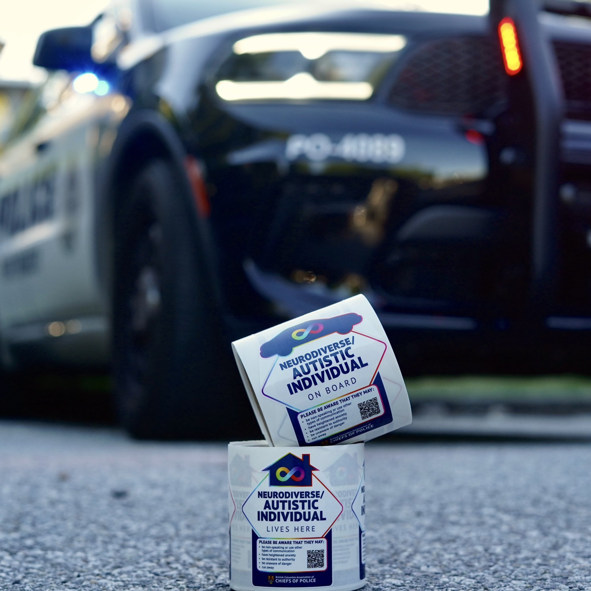 police-decal-neurodivergent-autism
